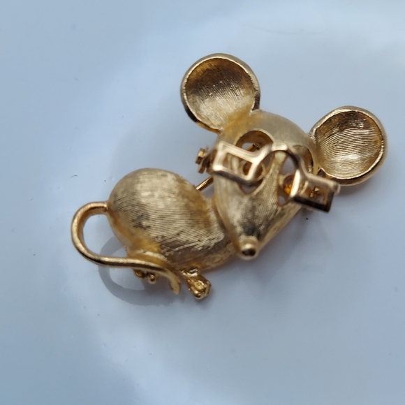 Avon Vintage Mouse w/movable Glasses,GC. - Picture 5 of 7